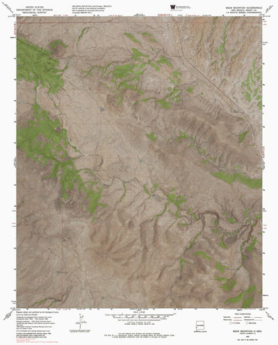 NM-BEAR MOUNTAIN: GeoChange 1964-2014 Preview 1