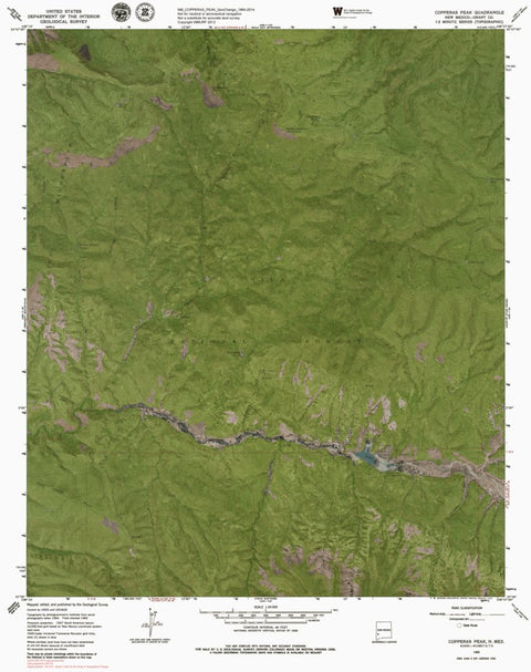 NM-COPPERAS PEAK: GeoChange 1964-2014 Preview 1