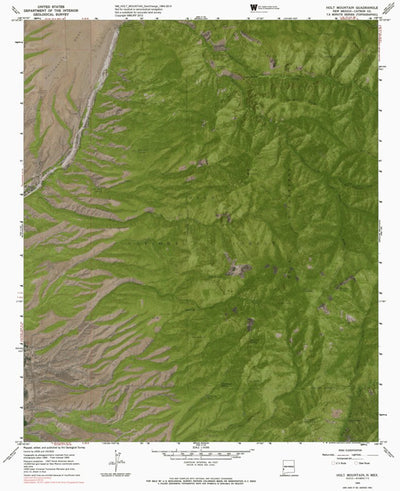 NM-HOLT MOUNTAIN: GeoChange 1964-2014 Preview 1