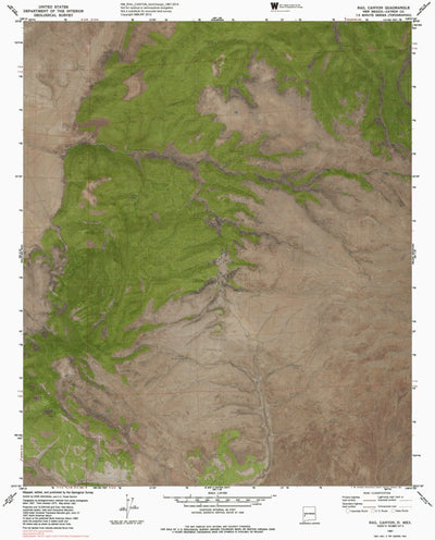 NM-RAIL CANYON: GeoChange 1967-2014 Preview 1