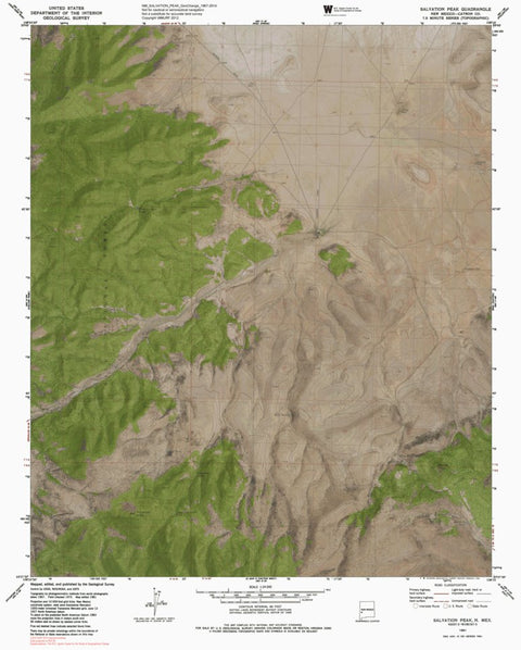 NM-SALVATION PEAK: GeoChange 1967-2014 Preview 1
