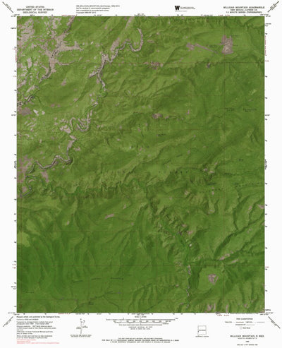 NM-MILLIGAN MOUNTAIN: GeoChange 1964-2014 Preview 1