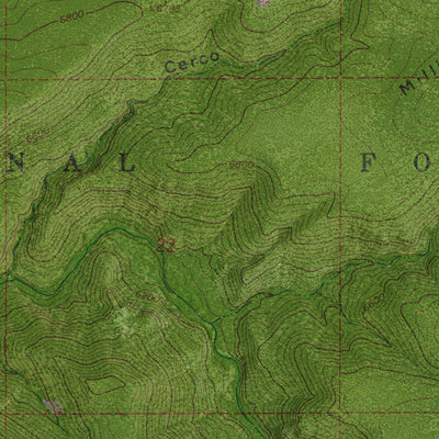 NM-MILLIGAN MOUNTAIN: GeoChange 1964-2014 Preview 2