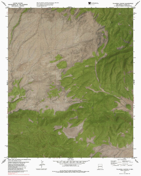 NM-TULLAROSA CANYON: GeoChange 1967-2014 Preview 1