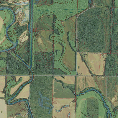 AR-DE VALLS BLUFF NE: GeoChange 1966-2013 Preview 3