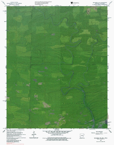 AR-OK-DE QUEEN NW: GeoChange 1961-2013 Preview 1