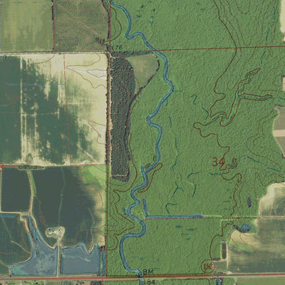 AR-DE WITT SW: GeoChange 1966-2013 Preview 2