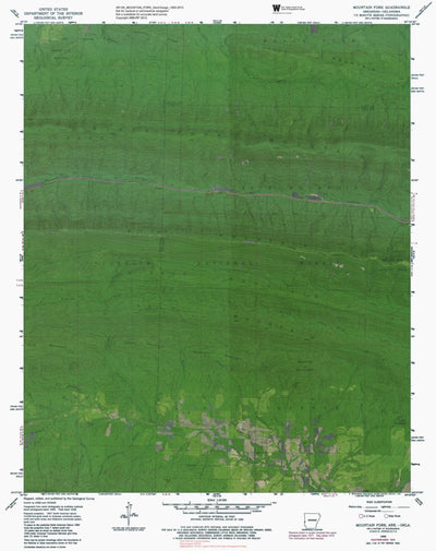 AR-OK-MOUNTAIN FORK: GeoChange 1955-2013 Preview 1