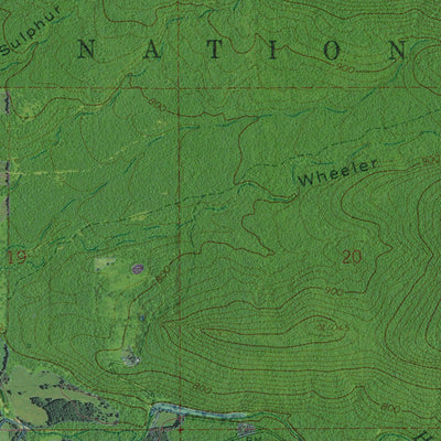 OK-LEFLORE SE: GeoChange 1964-2013 Preview 2
