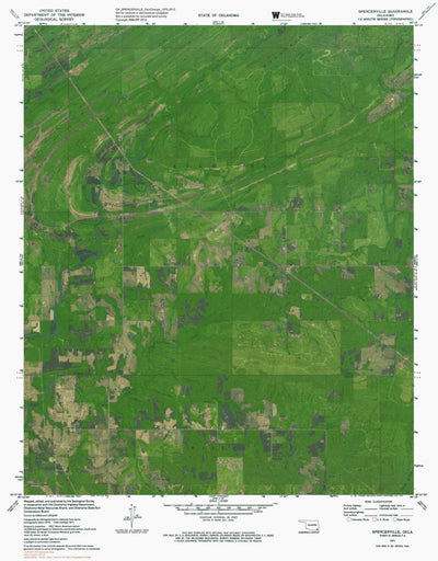 OK-SPENCERVILLE: GeoChange 1970-2013 Preview 1
