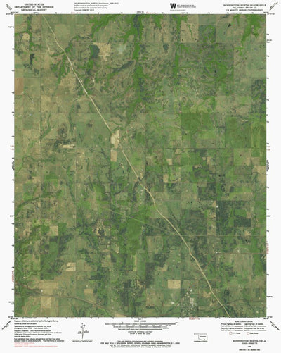 OK-BENNINGTON NORTH: GeoChange 1966-2013 Preview 1