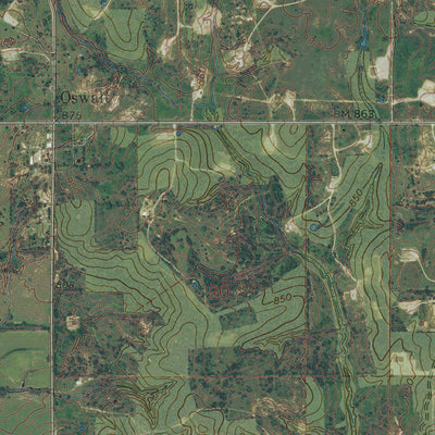 OK-HEALDTON SE: GeoChange 1967-2013 Preview 3