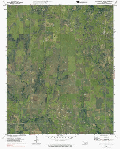 OK-COTTONWOOD CREEK: GeoChange 1973-2013 Preview 1