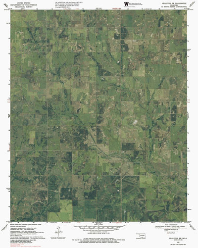 OK-HEALDTON SW: GeoChange 1967-2013 Preview 1
