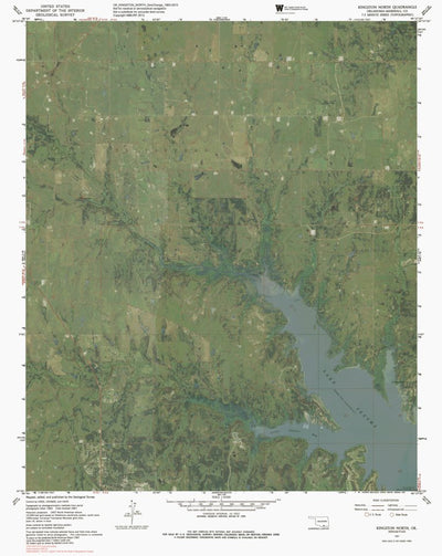 OK-KINGSTON NORTH: GeoChange 1963-2013 Preview 1