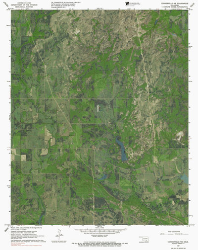 OK-CONNERVILLE NE: GeoChange 1963-2013 Preview 1