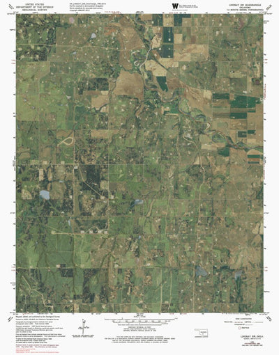 OK-LINDSAY SW: GeoChange 1963-2013 Preview 1