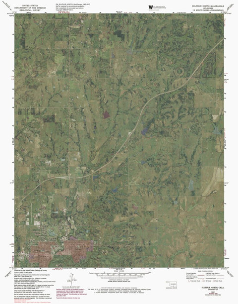 OK-SULPHUR NORTH: GeoChange 1965-2013 Preview 1