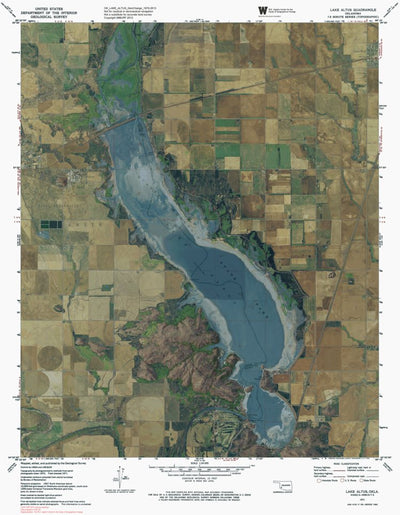 OK-LAKE ALTUS: GeoChange 1970-2013 Preview 1