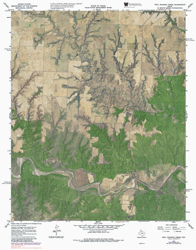 TX-HELL ROARING CREEK: GeoChange 1966-2012 Preview 1