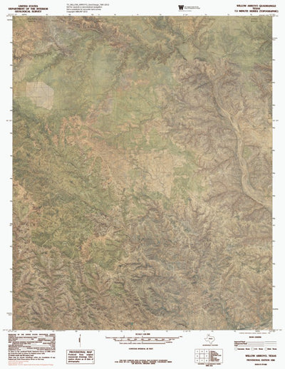 TX-WILLOW ARROYO: GeoChange 1981-2012 Preview 1