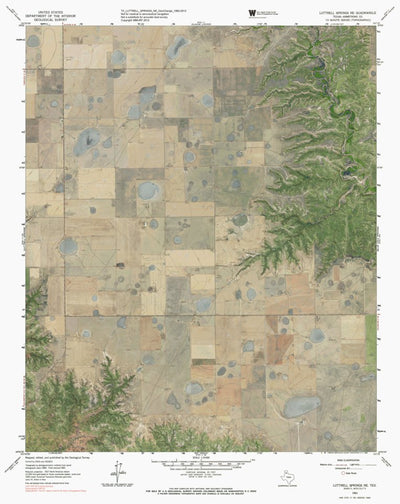 TX-LUTTRELL SPRINGS NE: GeoChange 1962-2012 Preview 1