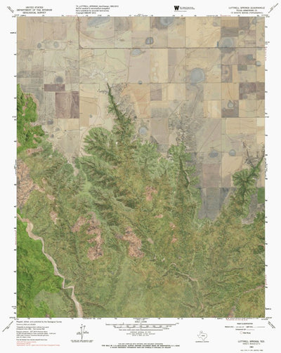 TX-LUTTRELL SPRINGS: GeoChange 1962-2012 Preview 1