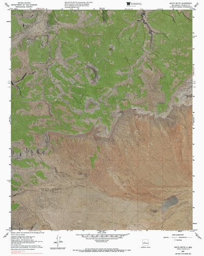 NM-SOUTH BUTTE: GeoChange 1951-2014 Preview 1