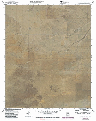 NM-GAMMIL WELL NE: GeoChange 1972-2014 Preview 1