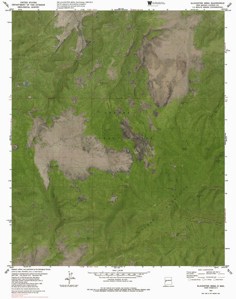 NM-SLAUGHTER MESA: GeoChange 1969-2014 Preview 1