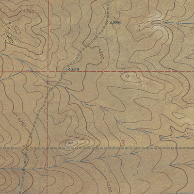 NM-FORT SUMNER WEST: GeoChange 1965-2014 Preview 2