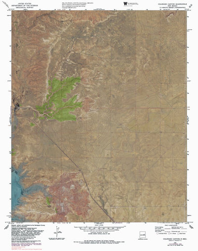 NM-COLORADO CANYON: GeoChange 1965-2014 Preview 1