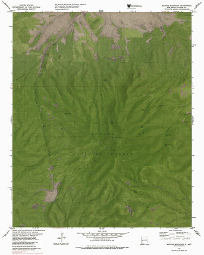 NM-MANGAS MOUNTAIN: GeoChange 1969-2014 Preview 1