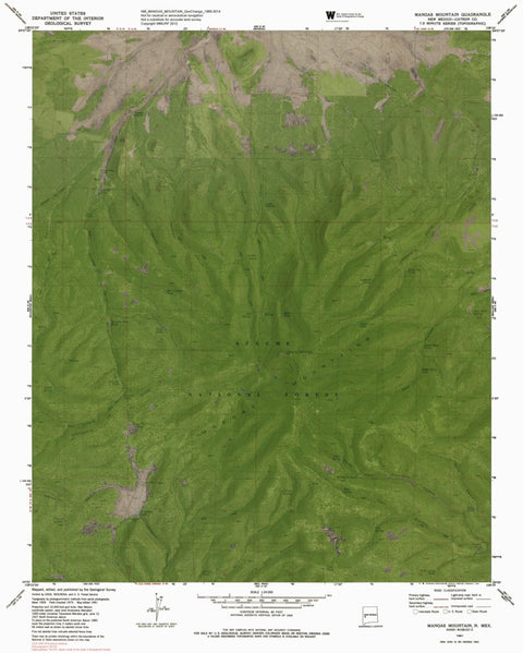 NM-MANGAS MOUNTAIN: GeoChange 1969-2014 Preview 1