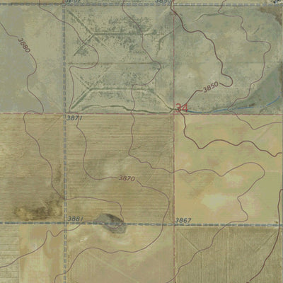 OK-GRIGGS NW: GeoChange 1970-2013 Preview 2