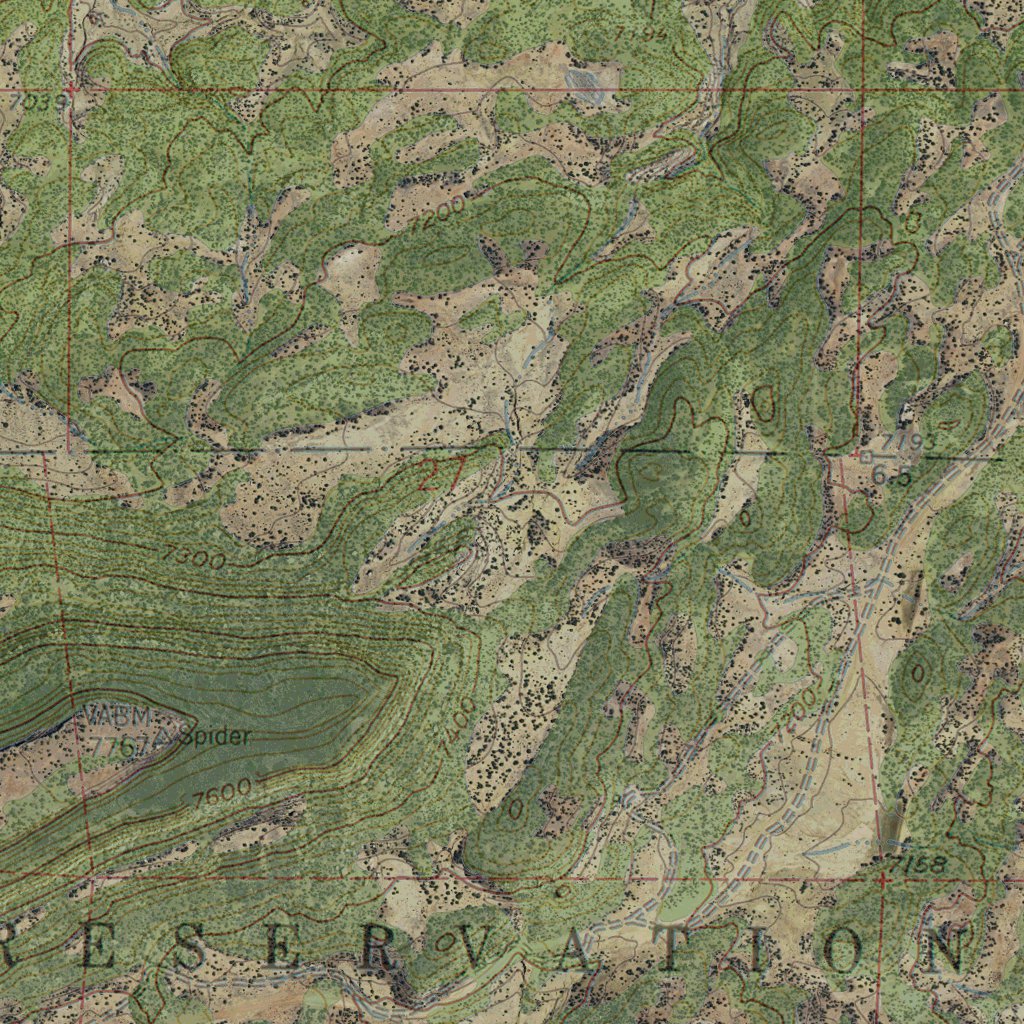 NM-CROW POINT: GeoChange 1956-2014 Map by Western Michigan University ...