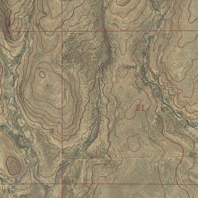 NM-GLADSTONE NW: GeoChange 1972-2014 Preview 3