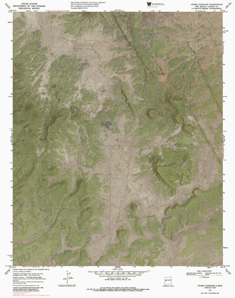 NM-ADAMS DIGGINGS: GeoChange 1966-2014 Preview 1