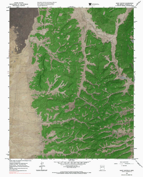 NM-SAND CANYON: GeoChange 1963-2014 Preview 1