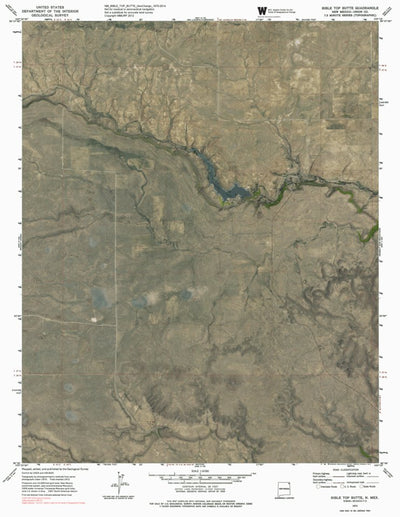NM-BIBLE TOP BUTTE: GeoChange 1970-2014 Preview 1