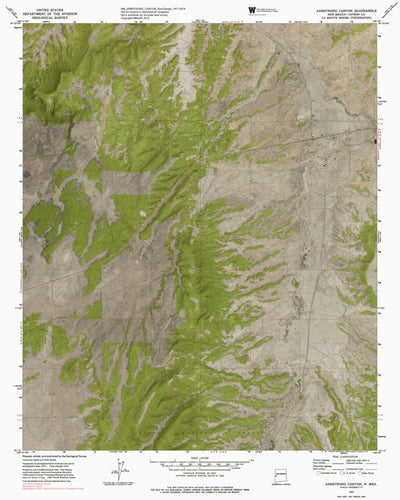NM-ARMSTRONG CANYON: GeoChange 1971-2014 Preview 1