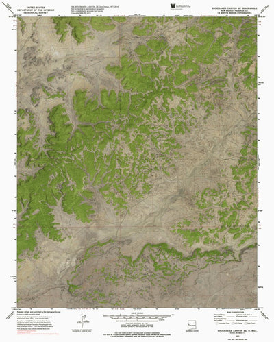 NM-SHOEMAKER CANYON SE: GeoChange 1971-2014 Preview 1
