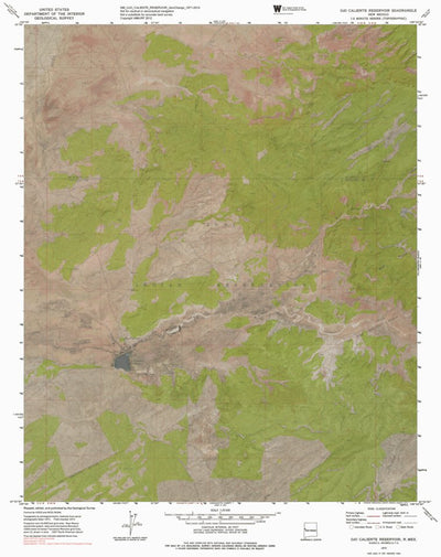 NM-OJO CALIENTE RESERVOIR: GeoChange 1971-2014 Preview 1