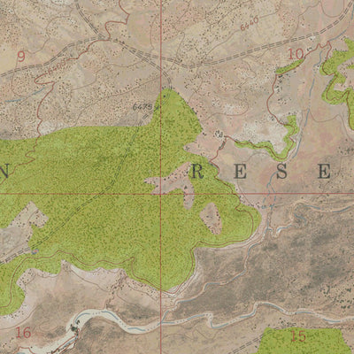 NM-OJO CALIENTE RESERVOIR: GeoChange 1971-2014 Preview 2