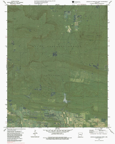 AR-CHICKALAH MOUNTAIN WEST: GeoChange 1971-2013 Preview 1