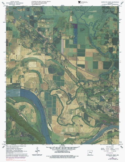 AR-MORRILTON WEST: GeoChange 1958-2013 Preview 1