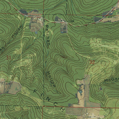 AR-MOUNTAIN VIEW SW: GeoChange 1967-2013 Preview 2