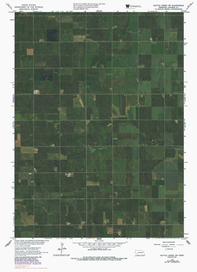 NE-BATTLE CREEK SW: GeoChange 1961-2014 Preview 1