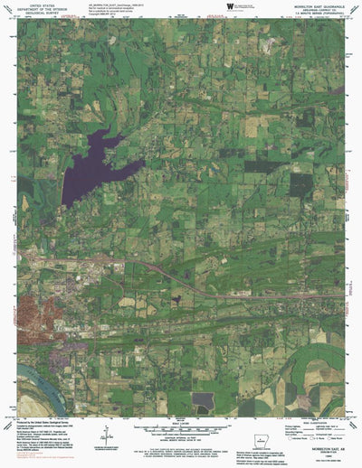 AR-MORRILTON EAST: GeoChange 1958-2013 Preview 1
