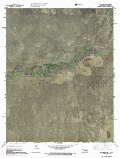 OK-CO-KEYES NE: GeoChange 1970-2013 Preview 1